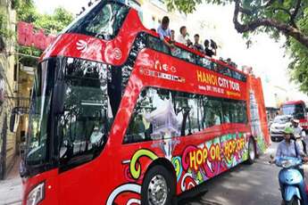 Visit Hanoi aboard a Hop On Hop Off bus