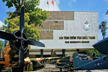 The War Remnants Museum in Ho Chi Minh City