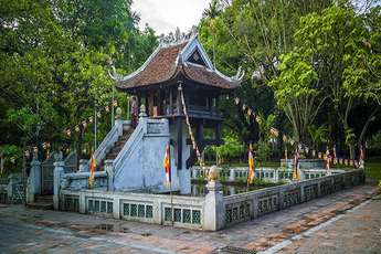 The One Pillar Pagoda, a legendary symbol of Hanoi