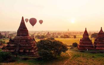 Yangon - Fly to Bagan - full day tour (B/-/-)