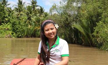 The Beauty of Mekong Delta River
