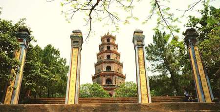 Thien Mu Pagoda - Pagoda of the Celestial Lady