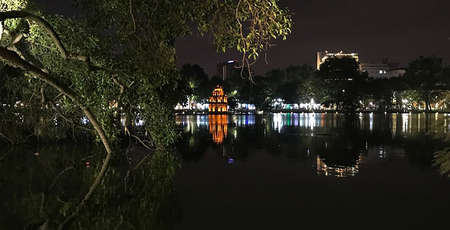 Hoan Kiem Lake and Ngoc Son Temple