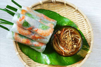 Vietnamese spring rolls at the top of tailor-made recipes