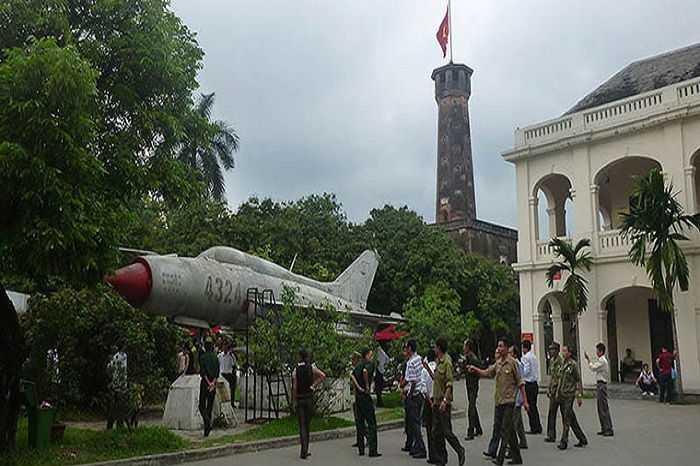 The Vietnam Military History Museum in Hanoi