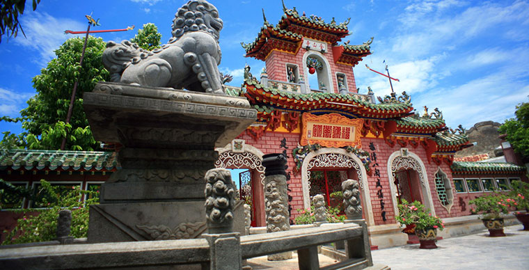 Phuc Kien temple or the Fujian Assembly Hall in Hoi An