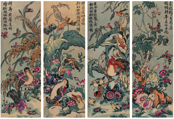 Perceptions of the Four Seasons in Tứ Qu&yacute; Painting