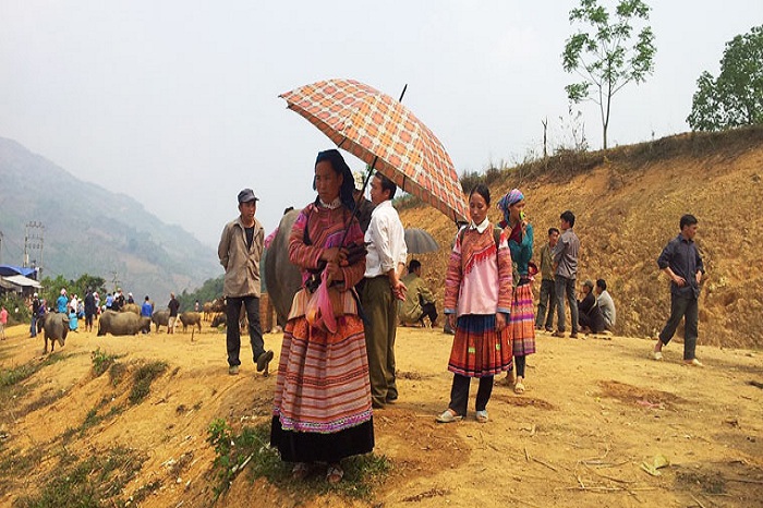Coc Ly market to visit in Bac Ha