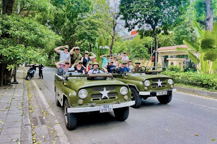 Experience the Hanoi Adventure by Jeep