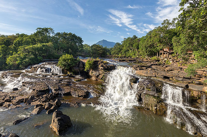 Bolaven plateau, Champassak, Sinouk Coffee Resort, Tad Fan, Tad Pha Suam, Tad Lo