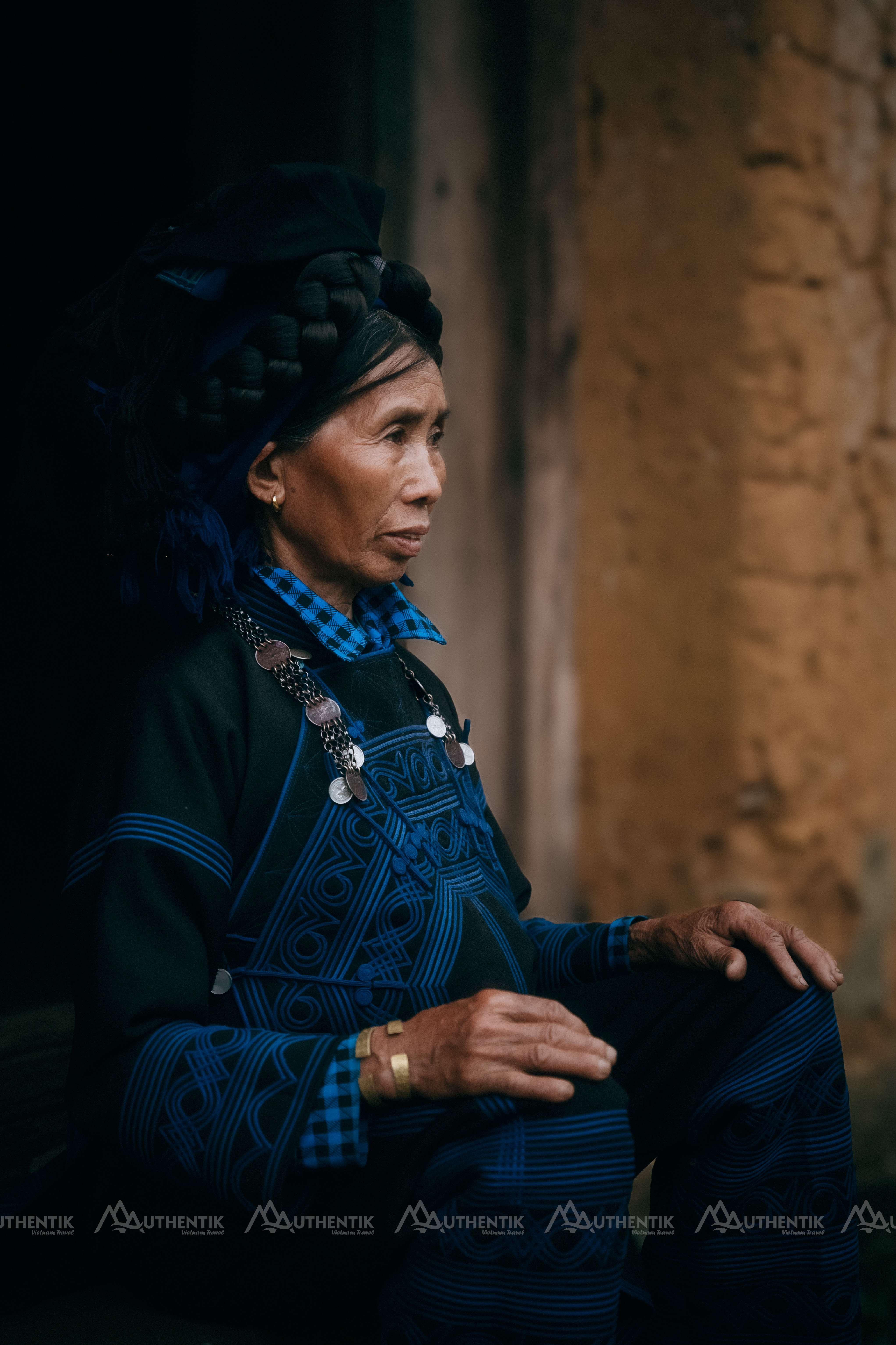 A Black Ha Nhi woman in her traditional clothes. Photo: Authentik Vietnam