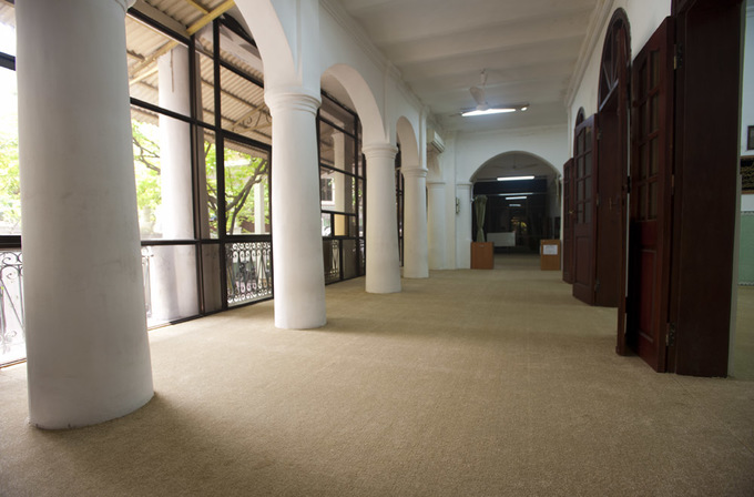 Al-Noor Masjid Mosque in Hanoi the hall