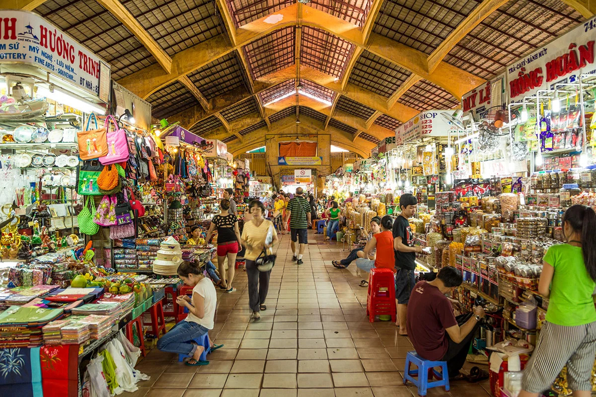 ben thanh market, ho chi minh city among euromonitor international's top 100 city destinations