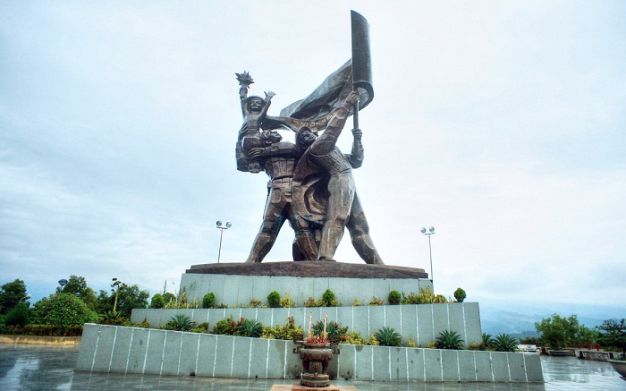 The Victory Statue of Dien Bien Phu on D1 Hill (Photo: REDSVN)
