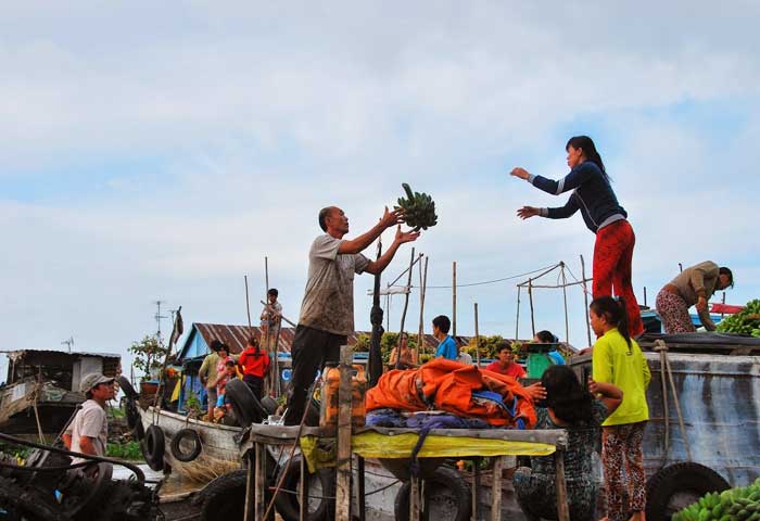 Five umissable market in mekong Long Xuyen