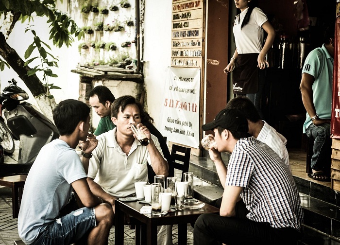 French souvenirs in Vietnamese cuisine cafe culture