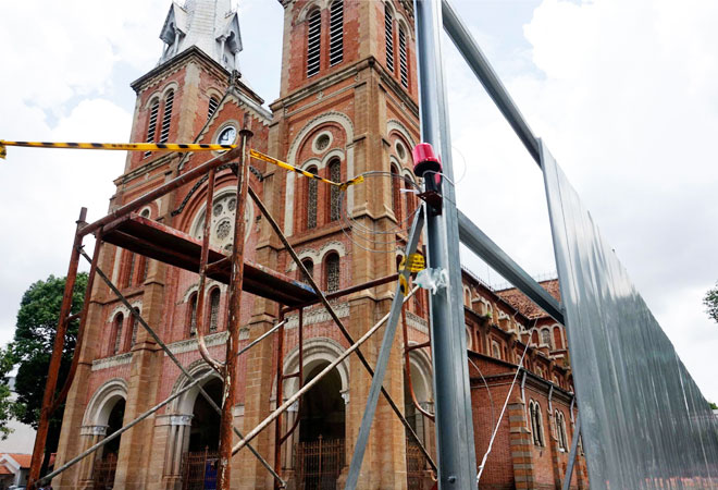 Notre dame cathedral saigon preservation