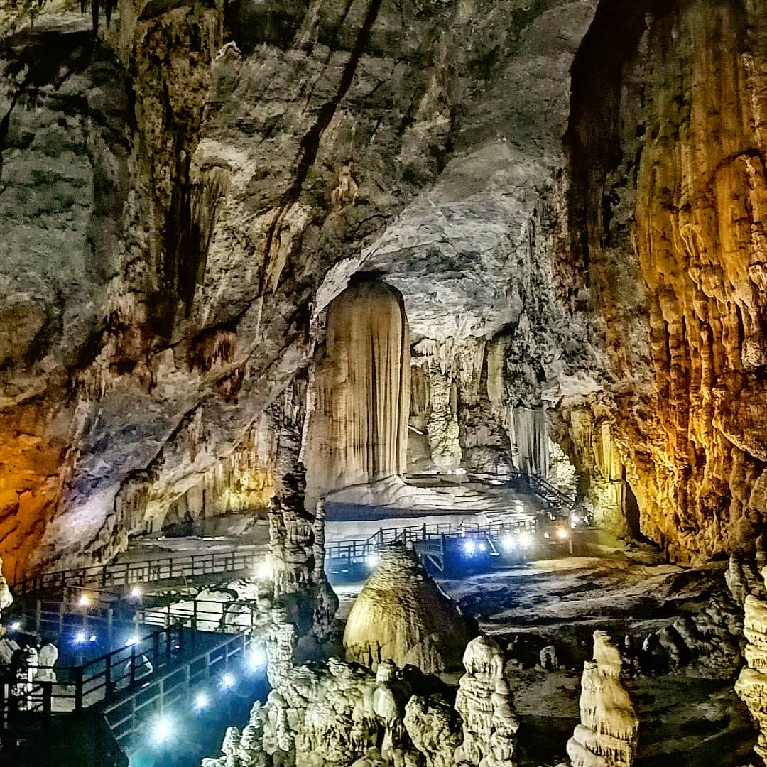 Phong Nha Cave inside Phong Nha Ke Bang National Park Vietnam