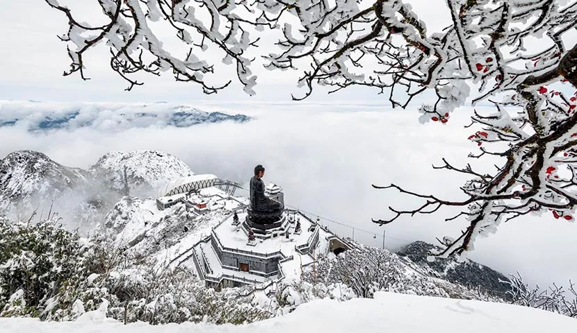The beauty of Sapa in winter. (Photo: Nguyen Van Thi)