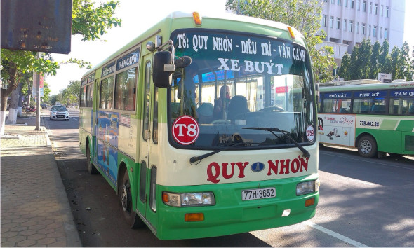 bus station dieu tri to quy nhon city