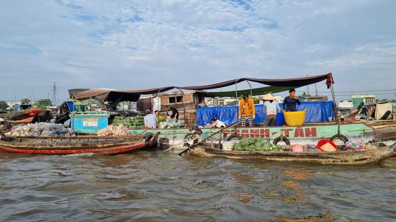 cai rang floating market, best time to visit the mekong delta, best time to visit southern vietnam, best time to visit vietnam