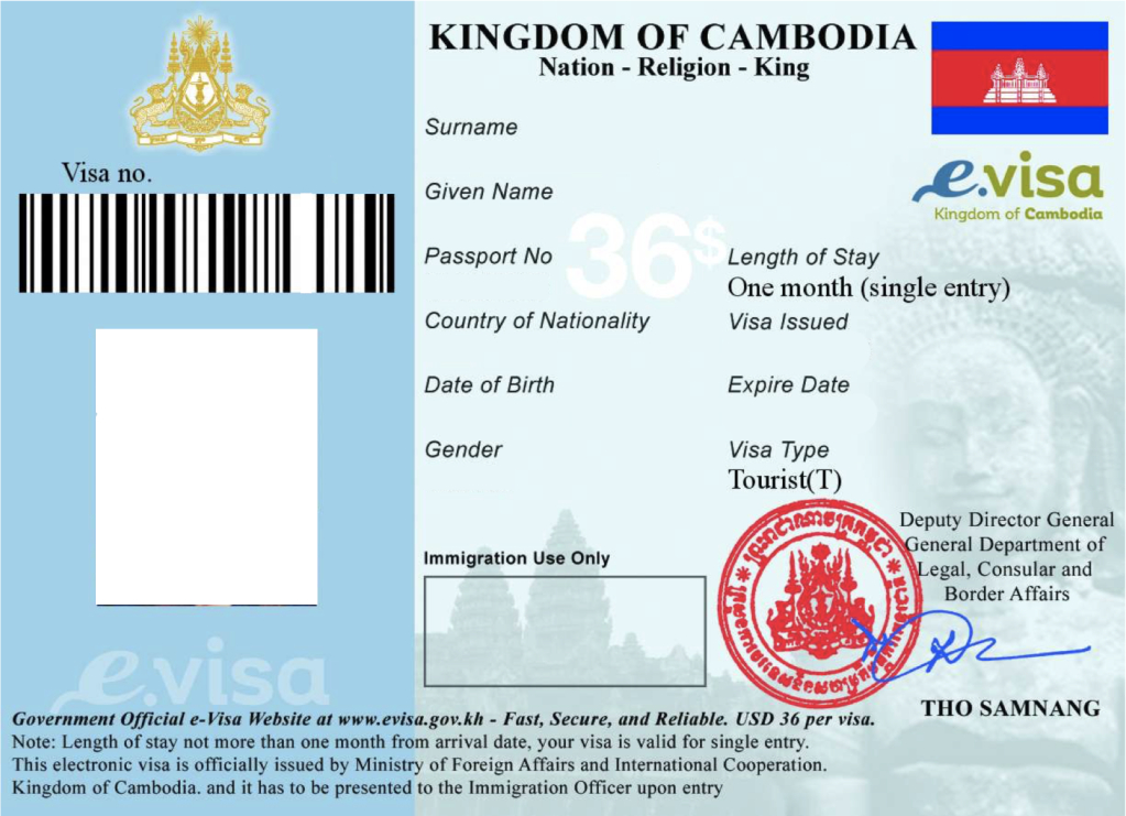 cambodia e-visa