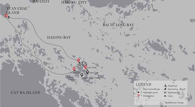 choose cruise in halong cruise tour