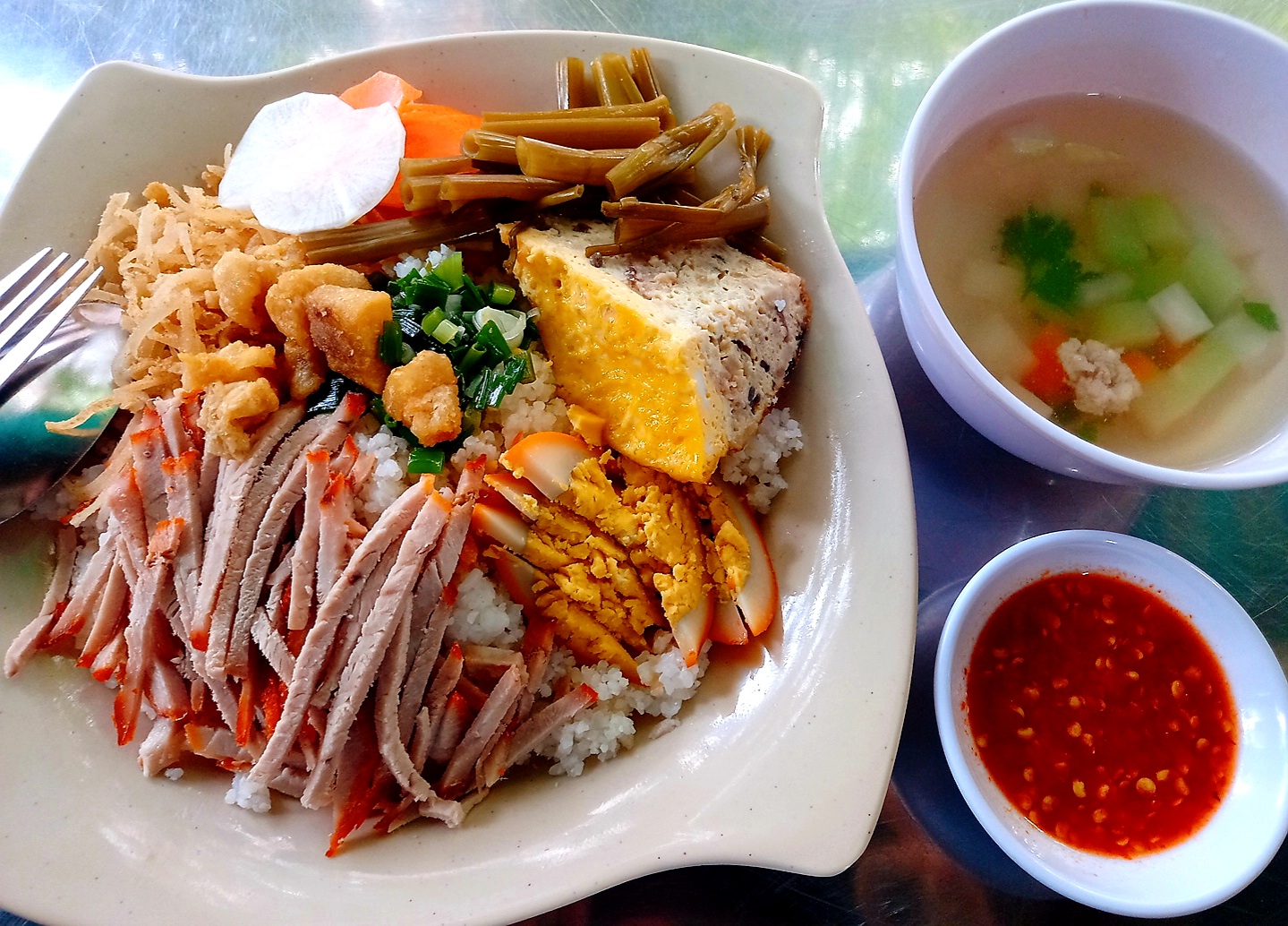 Com Tam Long Xuyen, a must-try dish when in Long Xuyen. Photo: Internet