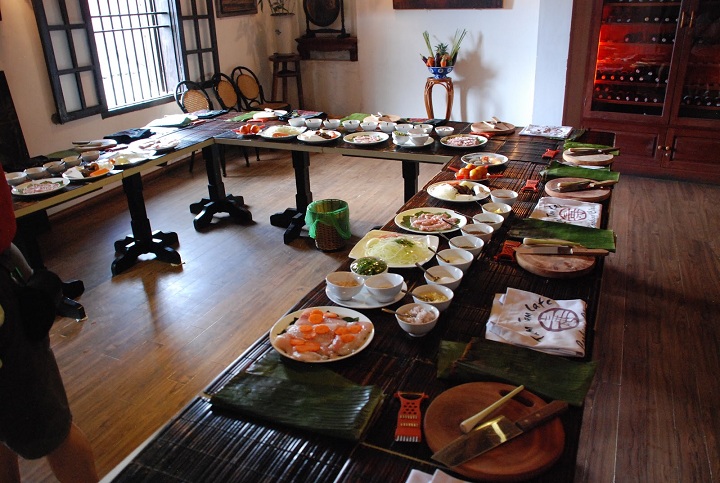 cooking class at hoi an workshop