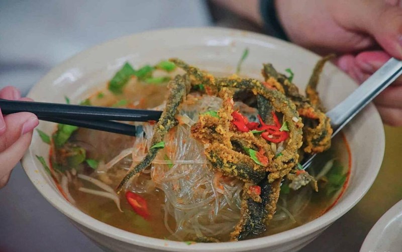 mien luon dong thinh, eel vermicelli, what to eat in hanoi, hanoi cuisine, hanoi delicacies