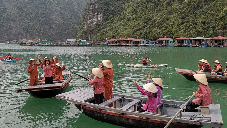 fishing village culture halong bay floating village traditional song