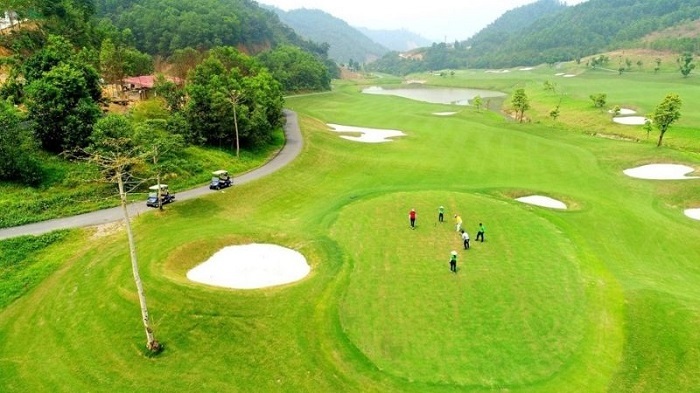 Hoa Binh golf course, Vietnam golf course, Geleximco Hilltop Valley, Phoenix Golf & Resort