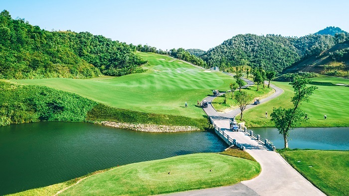 Hoa Binh golf course, Vietnam golf course, Geleximco Hilltop Valley, Phoenix Golf & Resort