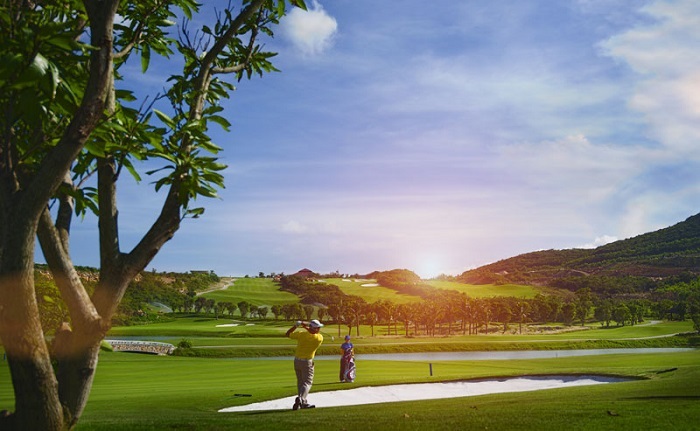 golf course Nha Trang, golf Vietnam, Vinpearl Golf Club Nha Trang, beautiful afternoon
