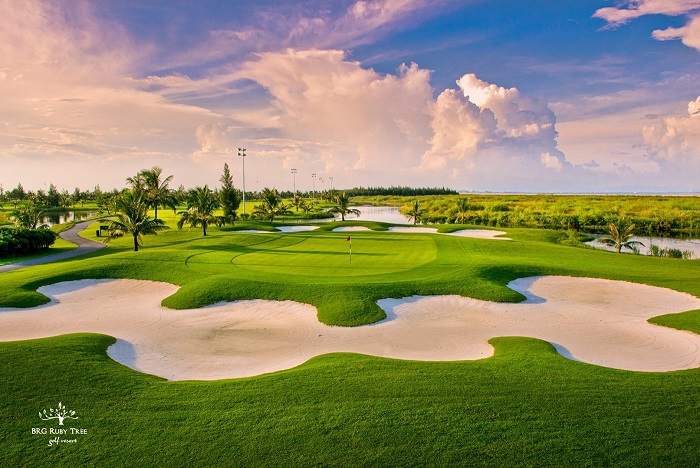 Vietnam golf course, Vietnam golf circuit, brg ruby tree golf club