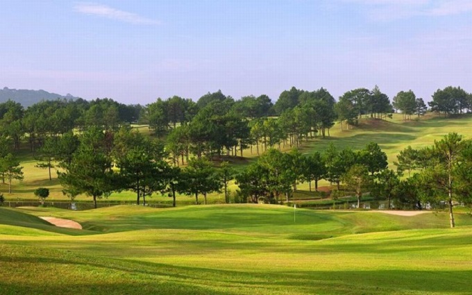 Vietnam golf course, Vietnam golf circuit, dalat palace golf club