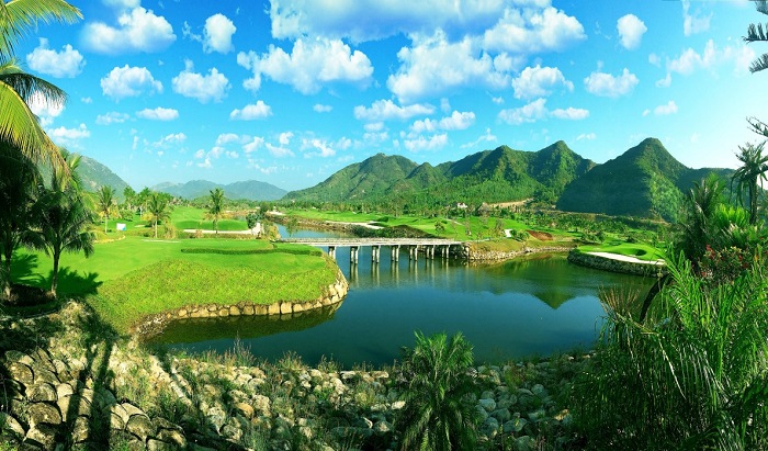 Vietnam golf course, Vietnam golf circuit, diamond bay golf