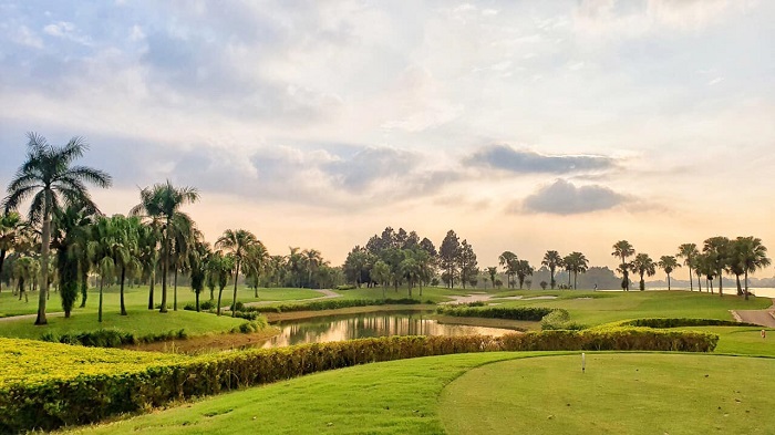 Vietnam golf course, Vietnam golf circuit, heron lake