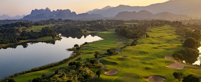 Vietnam golf course, Vietnam golf circuit, sky lake chuong my