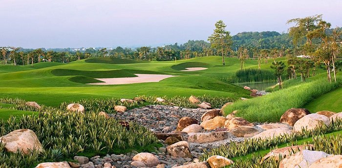 Vietnam golf course, Vietnam golf circuit, twin doves golf club