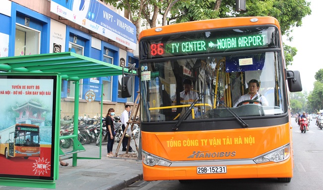 hanoi airport city centre bus 86