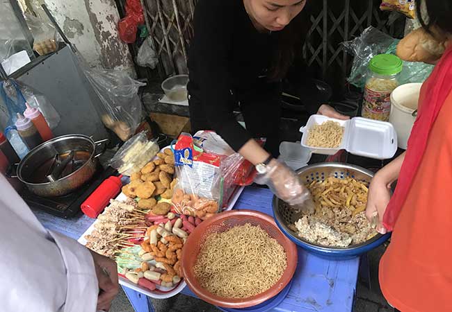hanoi street foods