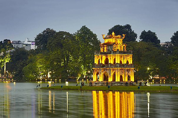 Hoan Kiem Lake in Hanoi