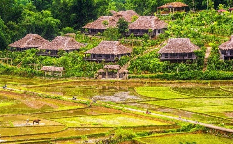 ban lc, lac village, Hoa Binh, Mai Chau, top 71 most beautiful places to visit worldwide