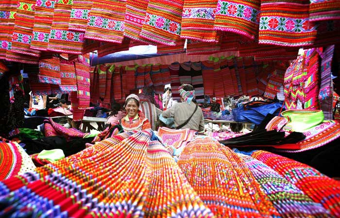 lao cai sapa ban phiet market