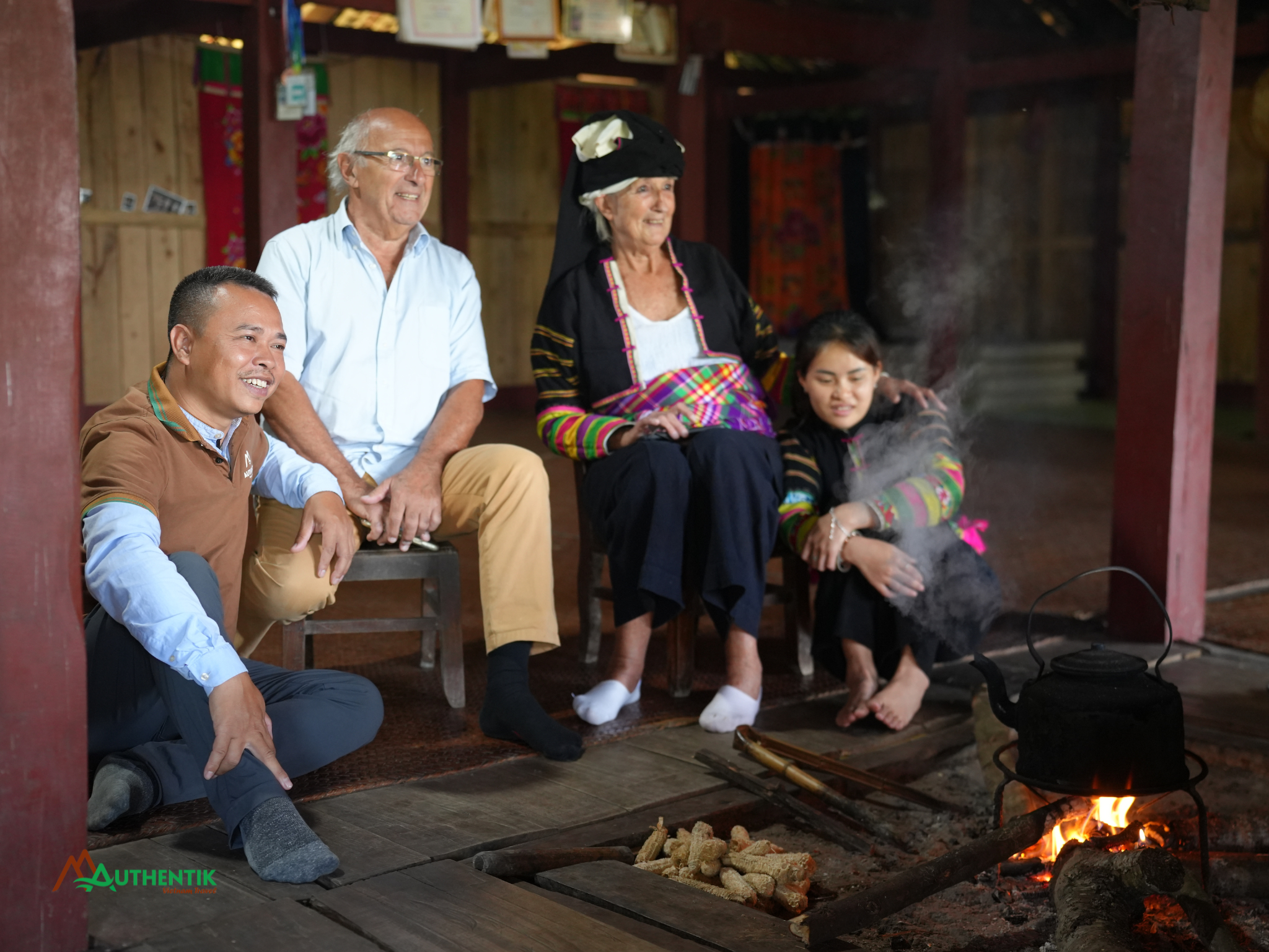 Our guests stay at a local homestay in Cao Bang, experiencing authentic daily life in Vietnam