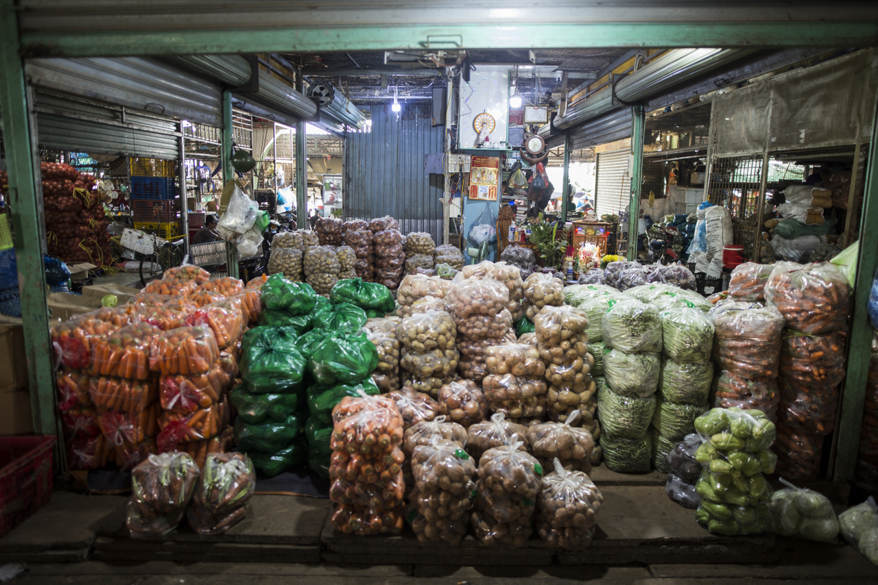 The Long Xuyen Market is as well a highlight to visit when in Long Xuyen. Photo: Internet