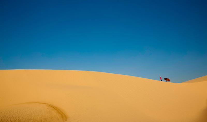 luong son sand dune, binh thuan, vietnam most beautiful sand dunes