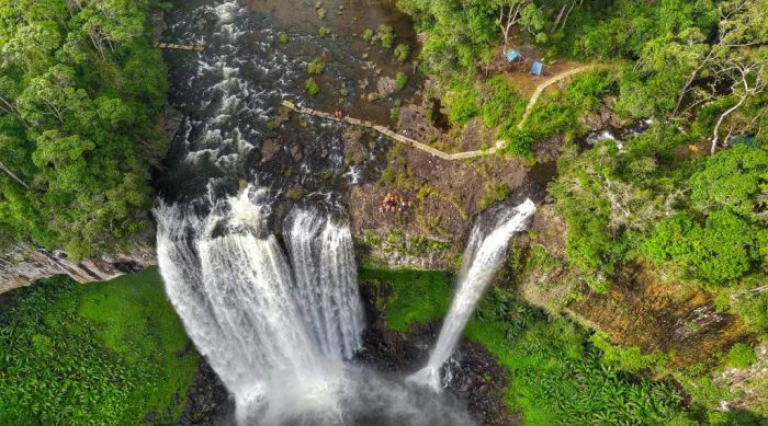 Hang En Waterfall, K50, Dray Nur Waterfall, Central Highlands