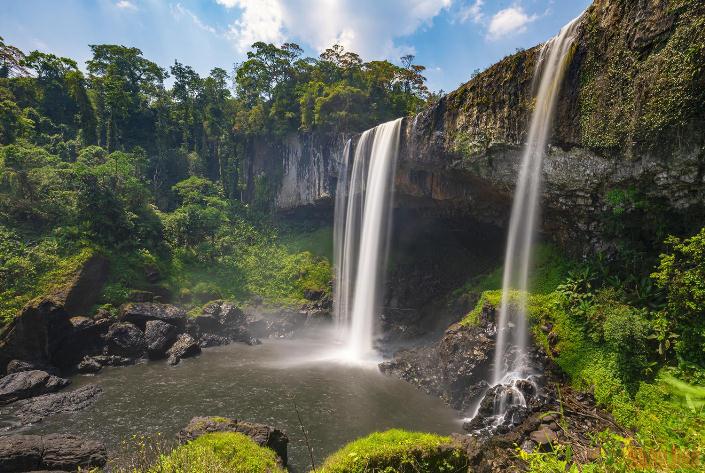 Hang En Waterfall, K50, Dray Nur Waterfall, Central Highlands